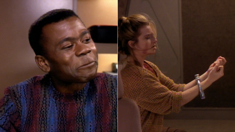 Illustration for article titled The Most Outrageous Fashions of Star Trek: TNG Seasons 4 Through 7
